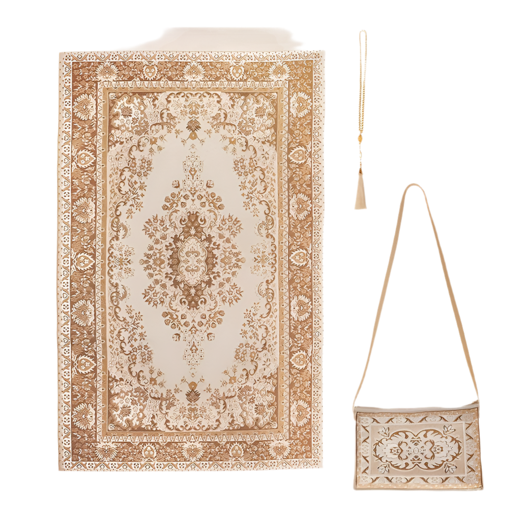 Foldable Islamic Prayer Mat Bag